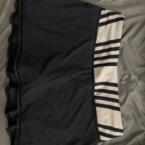 Lululemon navy skirt